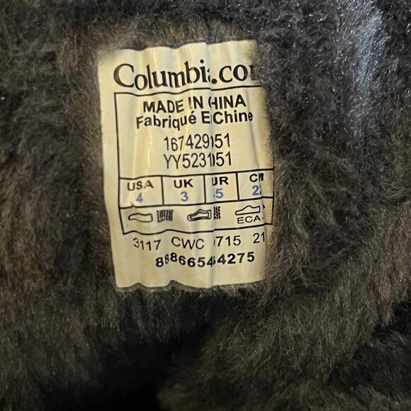 Columbia Minx Mid II Omni Heat Boots Youth size 4 - Picture 6 of 6